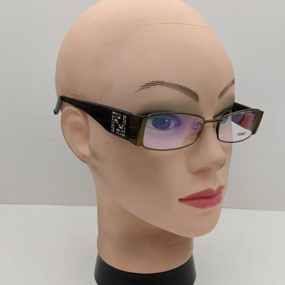 🕶️Made in Italy! Fendi F923R Bronze Eyeglasses 50/16 135 | EUBOX21🕶️ - Picture 9 of 10